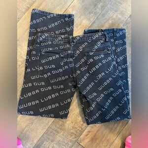 Dolls Kill x Rick and Morty
'Wubba Lubba' Boyfriend Jeans.